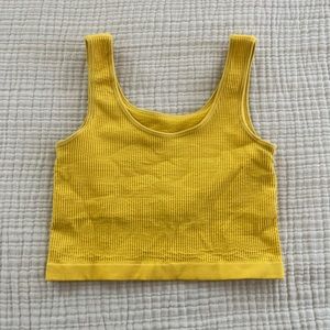 Yellow tank top